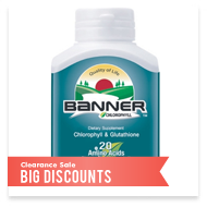 Banner Chlorophyll and Glutathione