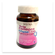 Vistra Marine Collagen TriPeptide1300 & COQ10 30 เม็ด