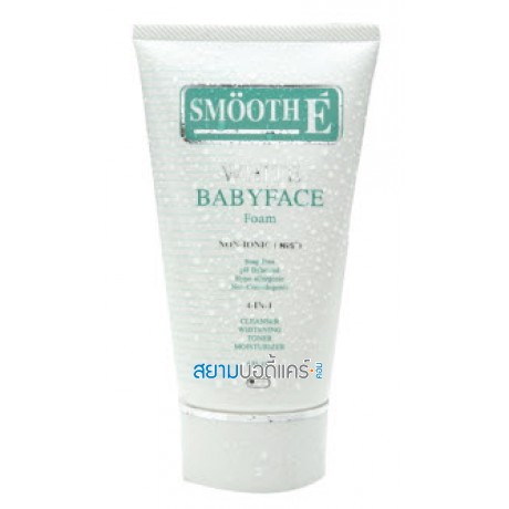 Smooth E White Baby Face Foam 4 Oz.