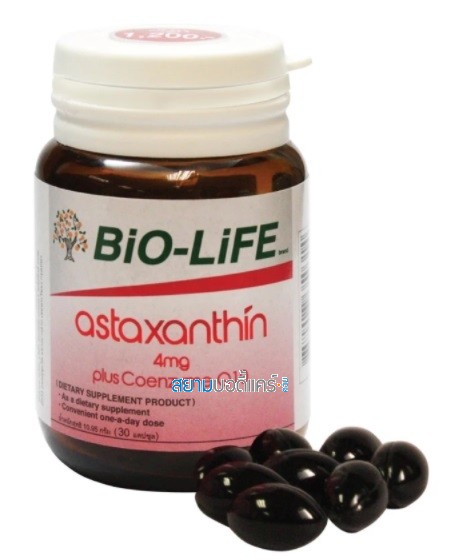 Bio-Life Astaxanthin 4 mg Plus Coenzyme Q10 30 caps