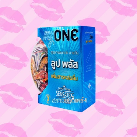 myOne Lube Plus 1 กล่อง (3 ชิ้น)
