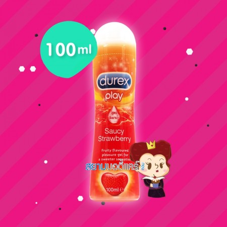 Durex Play Saucy Strawberry บรรจุ 100 ml