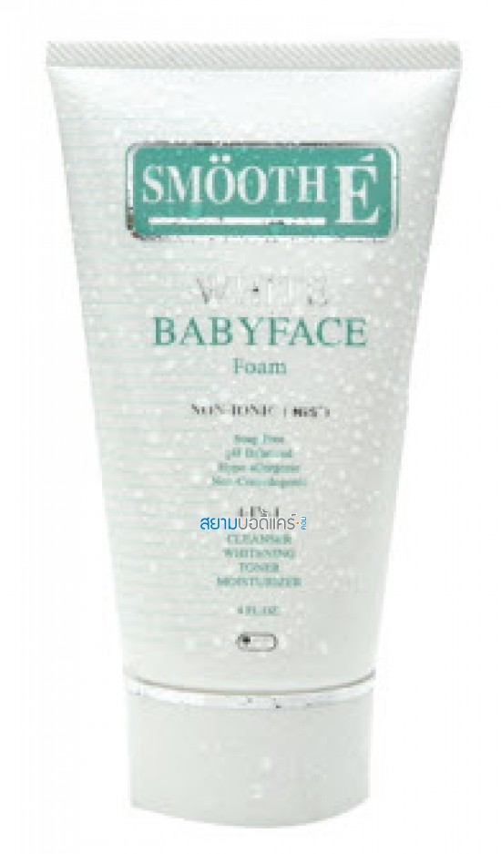 Smooth E White Baby Face Foam 4 Oz.