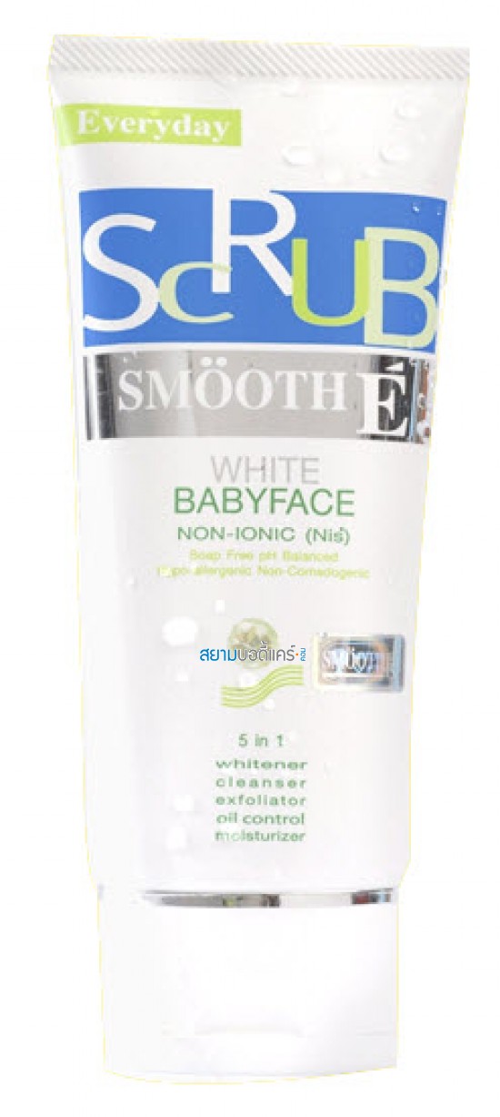 Smooth E White Baby Face Scrub 1.2 Oz.