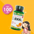 Nature's Bounty Vitamin C 1000 mg. 100 Tablets