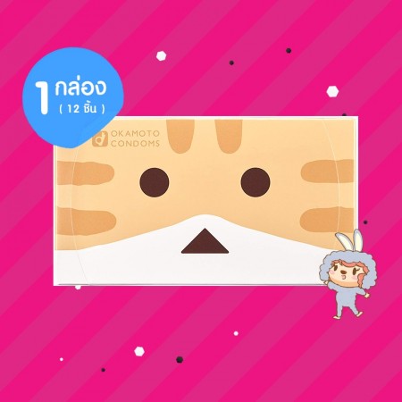 Okamoto Nyanboard 1 กล่อง (12 ชิ้น) 