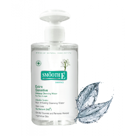 Smooth E Extra Sensitive Makeup Cleansing Water 300 ml.