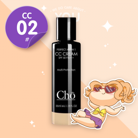 Cho CC Cream Perfect All In 1 SPF 50 PA+++ ขนาด 35 ml. | สี CC02 Warm Sand 