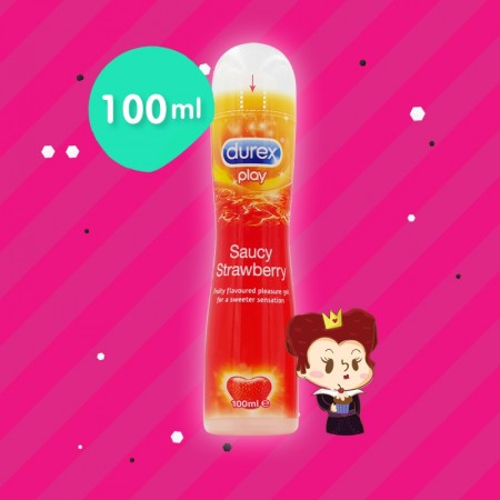 Durex Play Saucy Strawberry บรรจุ 100 ml