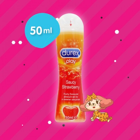  Durex Play Saucy Strawberry บรรจุ 50 ml 
