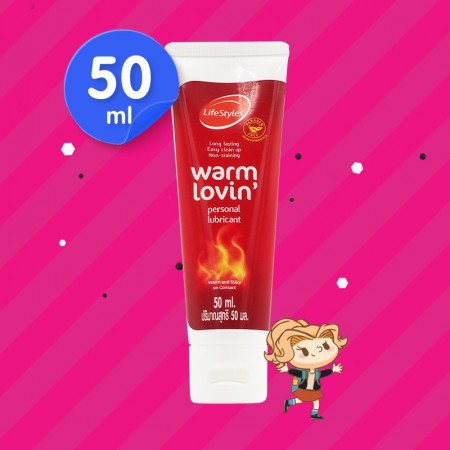 Lifestyles Warm Lovin Personal Lubricant บรรจุ 50 ml