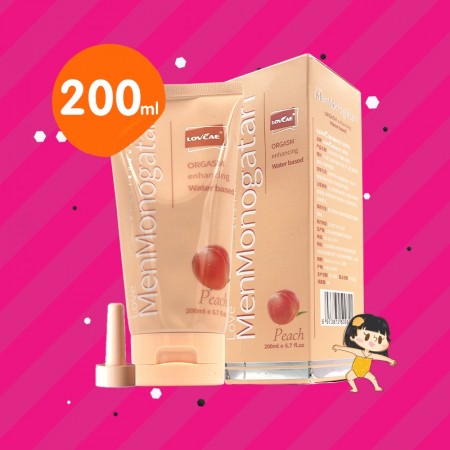 LOVCAE Love MenMonogatari Peach บรรจุ 200 ml