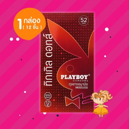 Playboy Tickle Dots 1 กล่อง (12 ชิ้น)