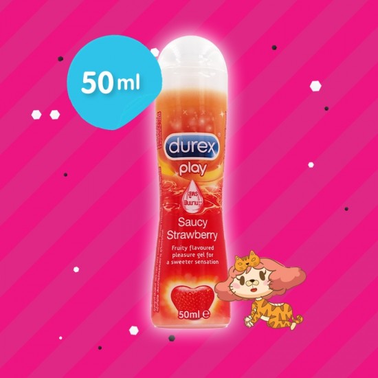  Durex Play Saucy Strawberry บรรจุ 50 ml 