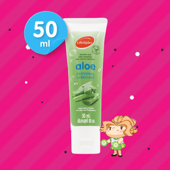 Lifestyles Aloe Personal Lubricant บรรจุ 50 ml 