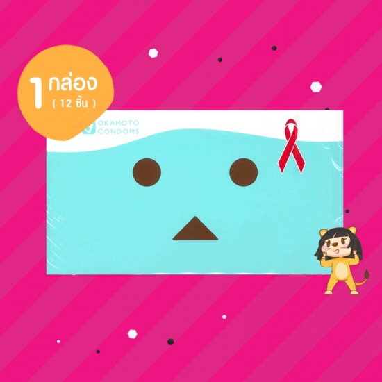 Okamoto Danboard Jelly 1 กล่อง (12 ชิ้น) 