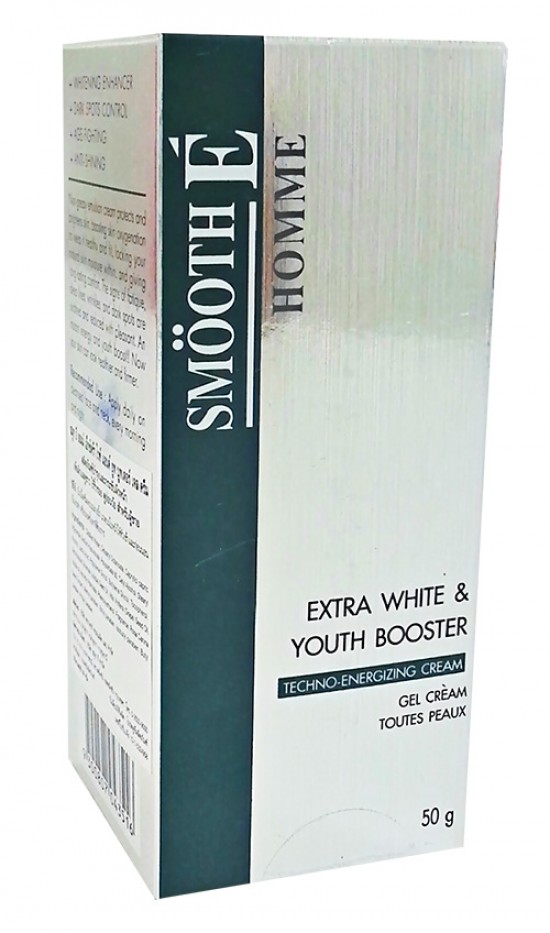 Smooth E Homme Extra White & Youth Booster 50 g.