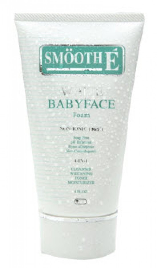 Smooth E White Baby Face Foam 4 Oz.